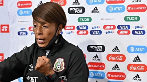 Maribel Domínguez, directora técnica de la selección mexicana femenil sub 20.