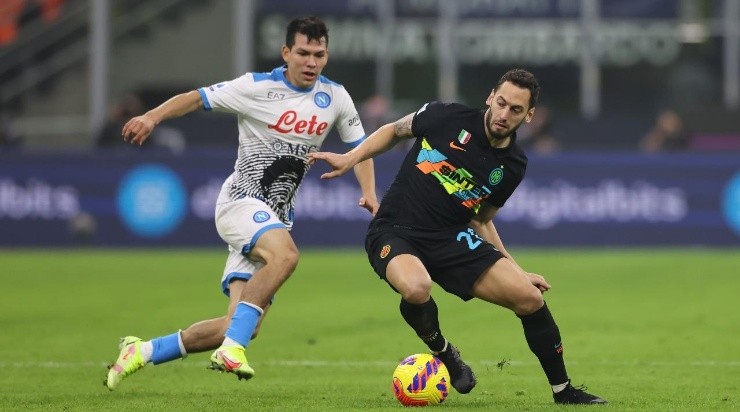 Hirving Lozano of SSC Napoli (Photo by Jonathan Moscrop/Getty Images)