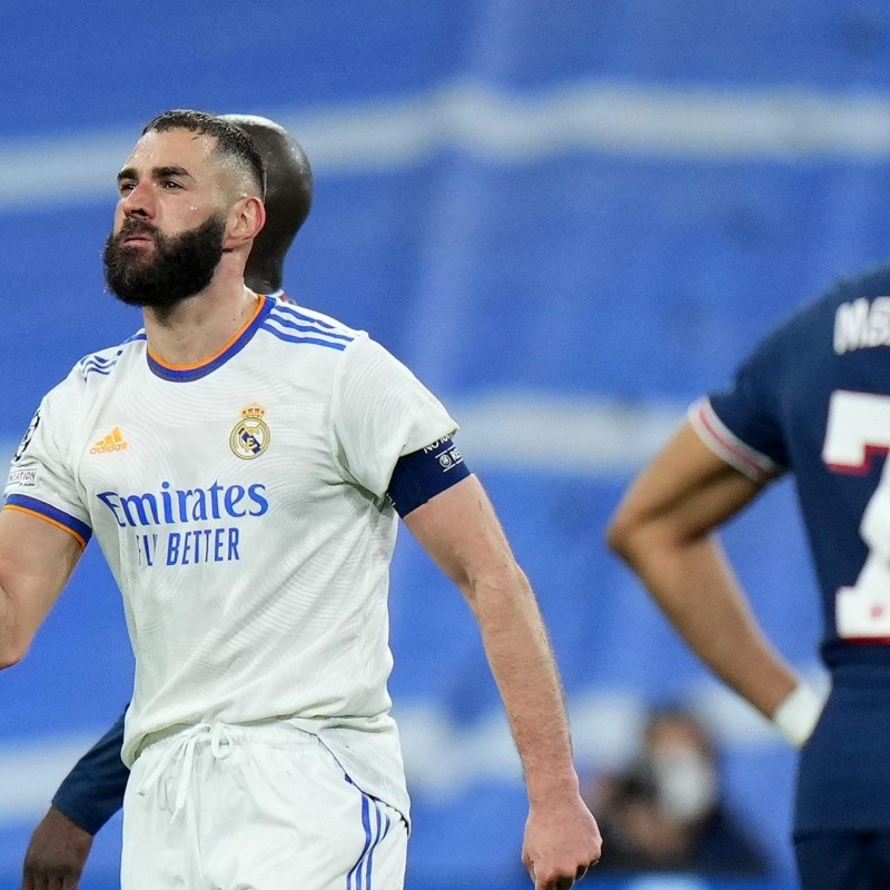 Real Madrid eliminó a PSG con una ráfaga goleadora de Benzema