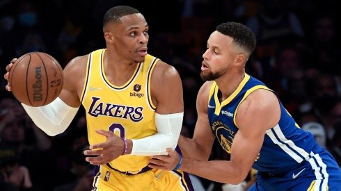 Russell Westbrook y Stephen Curry