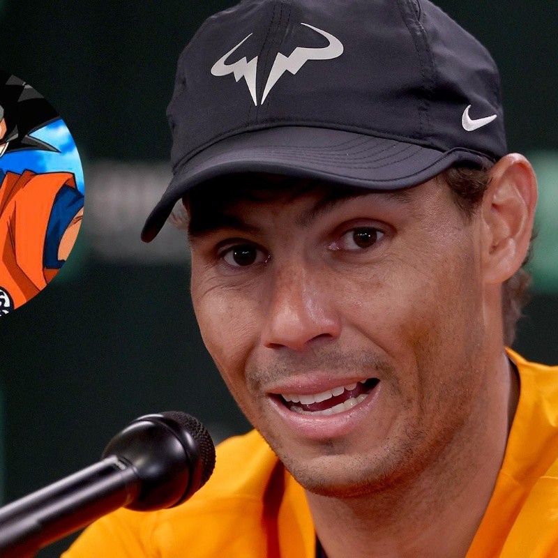 Rafa Nadal se viste como Gokú para jugar Indian Wells