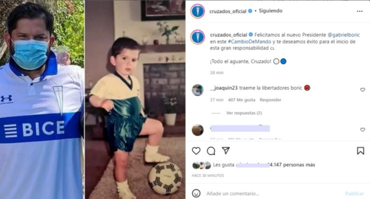 Universidad Católica Gabriel Boric