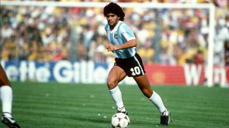 Diego Armando Maradona, Argentina. (Mark Leech/Offside/Getty Images)