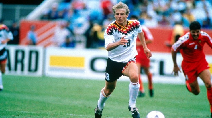Jürgen Klinsmann, Germany. (Reinhold Eckert/ullstein bild via Getty Images)