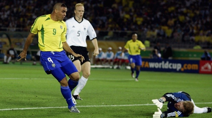 Ronaldo Nazario, Brazil. (David Cannon/Getty Images)