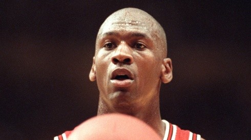 Michael Jordan con Chicago Bulls en la NBA