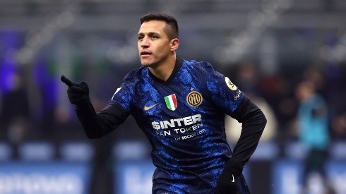 Alexis Sánchez, nuevamente héroe de Inter.