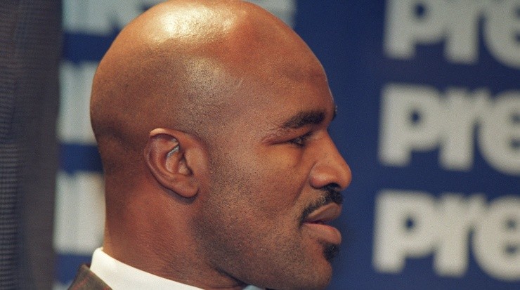 Evander Holyfield&#039;s right bitten ear. (Rolf Rick/picture alliance via Getty Images)