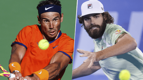 Rafael Nadal vs. Reilly Opelka por el Masters 1000 de Indian Wells (Foto: Getty Images).