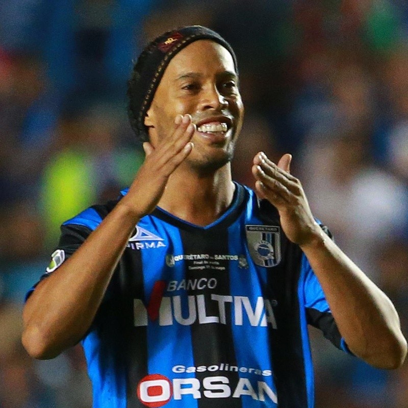Ronaldinho opinó sobre la violencia en La Corregidora