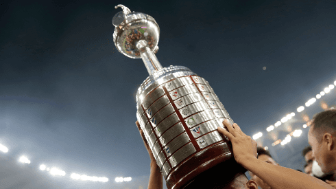 Trofeo de la Copa Libertadores.