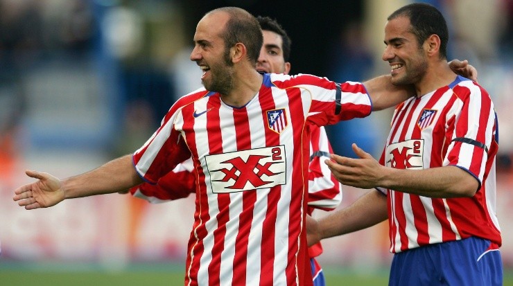 For three years, Atletico Madrid promoted different films on their uniforms as part of their deal with Columbia Pictures. (Denis Doyle/Getty Images)
