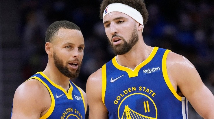 Stephen Curry y Klay Thompson (Foto: Getty Images)