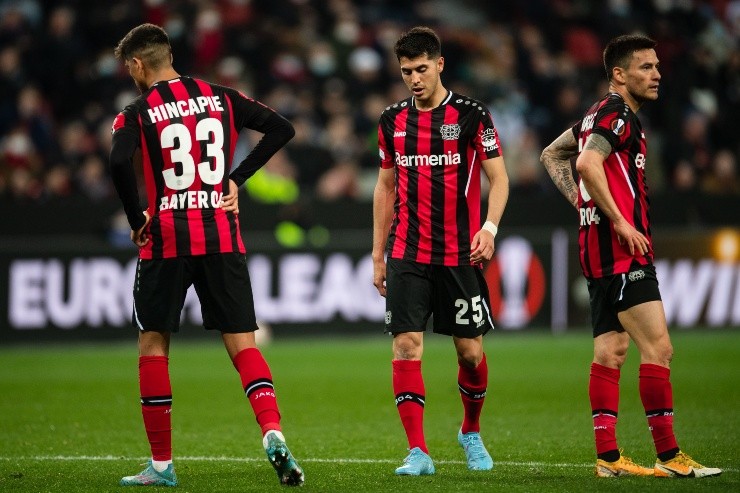 Aránguiz y el Leverkusen no pudieron avanzar a cuartos de final | Foto: Getty Images 