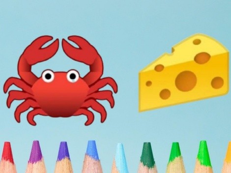 ¿Qué significan los emojis de cangrejo y queso?