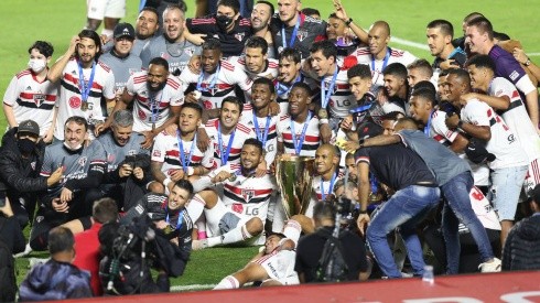 Divulgação/São Paulo FC. Jogadores de Cotia foram peças chave para conquista do título e permanência do São Paulo na Série A do Brasileirão.