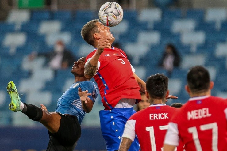 El zaguero de La Roja tiene el sueño de ir al mundial | Foto: Agencia Uno 