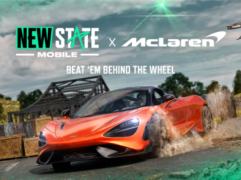 McLaren realiza parceria com PUBG New State