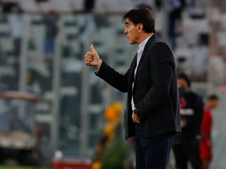 Quinteros alabó a Gustavo Costas y a Palestino | Foto: Agencia Uno 