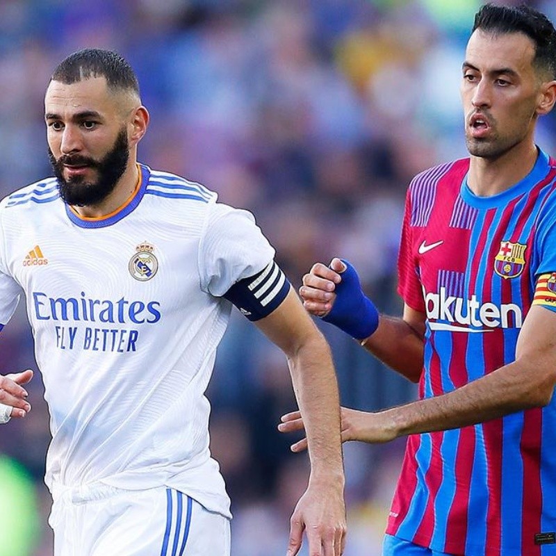 Real Madrid vs Barcelona: alineaciones para el partido por la fecha 29