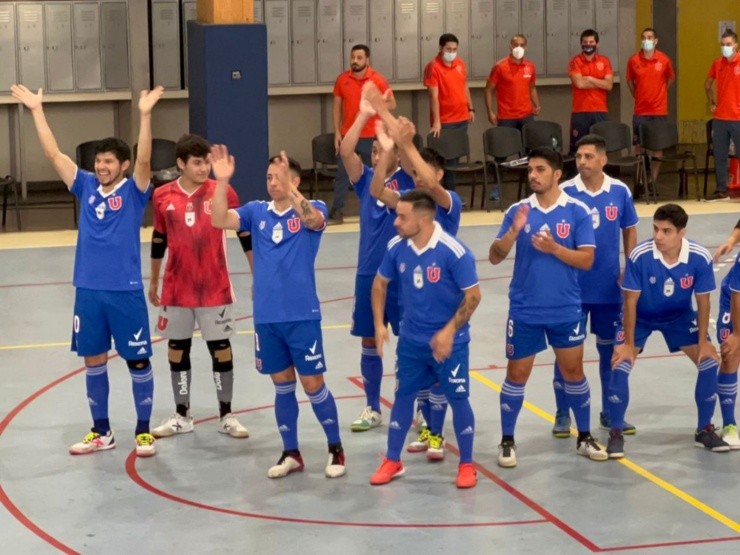 La U sigue con su tranco perfecto en el Campeonato Nacional | Foto: @LaVozAzul2022 