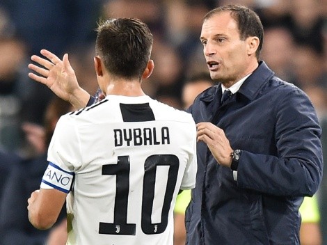 Paulo Dybala gets in heated argument with Juventus coach Massimiliano Allegri amid uncertainty over new contract