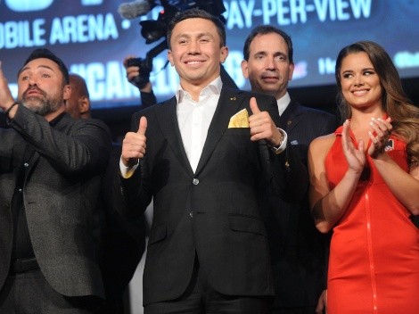 Boxing: Oscar de la Hoya, to fight a millionaire round against Gennady Golovkin outside the ring