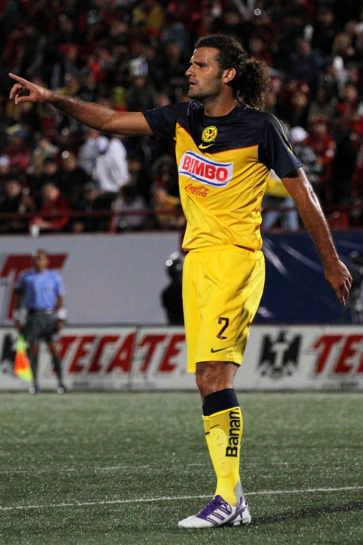 Oswaldo Vizcarrondo jugó 11 partidos y anotó un gol con el América (foto: Imago7).