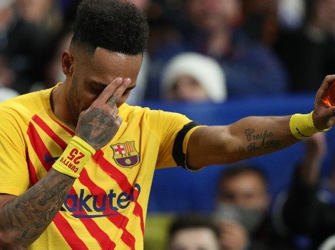 Aubameyang comemora goleada e destaca início de ‘nova era’ do Barcelona