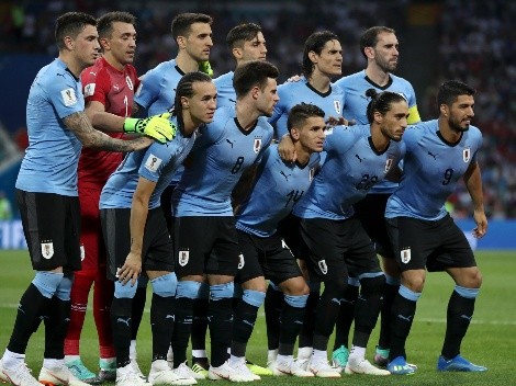 Los jugadores con más partidos en la selección uruguaya