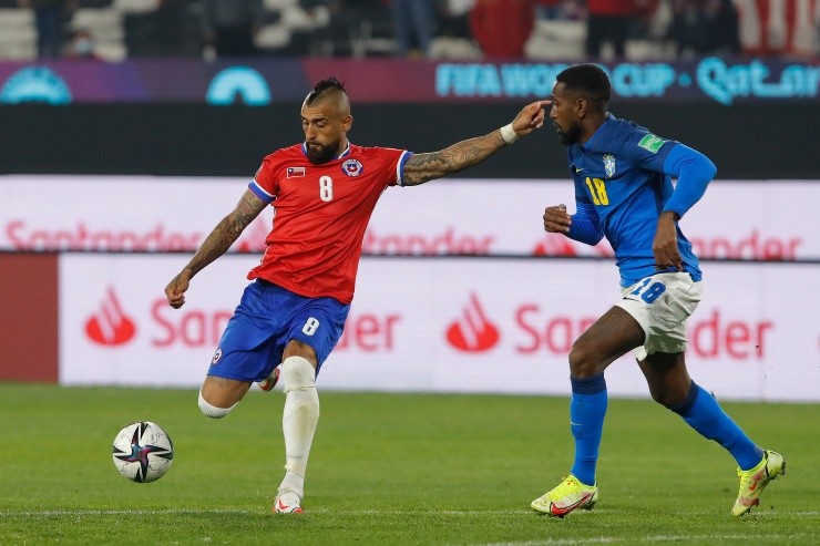 Arturo Vidal retorna a La Roja tras cumplir sus dos fechas de suspensión | Foto: Agencia Uno 