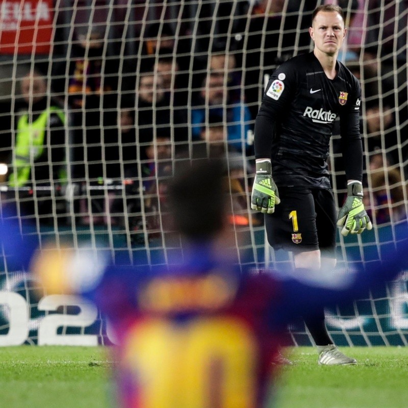 ¿Se olvidó de Messi? Ter Stegen armó su once ideal y no mencionó a Messi