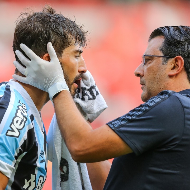 “Revolta, indignação”; Lucas Silva desabafa após ser atingido por celular no Gre-Nal