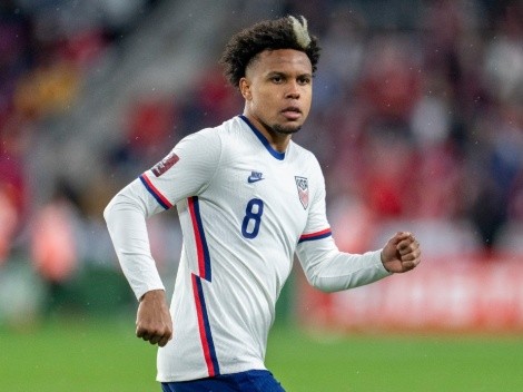 Why is Weston McKennie not playing with the USMNT in their last 2022 World Cup Qualifying games?