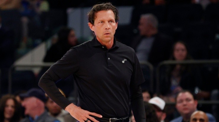 Quin Snyder. (Sarah Stier/Getty Images)