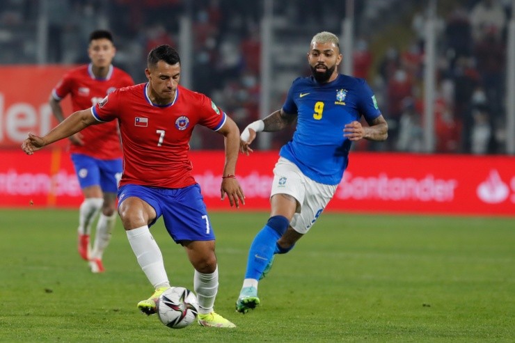 El delantero del Cruz Azul es opción para La Roja en esta última doble fecha | Foto: Agencia Uno 
