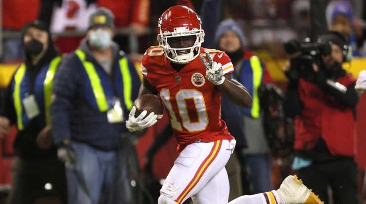 Tyreek Hill. (David E. Klutho/Sports Illustrated via Getty Images)
