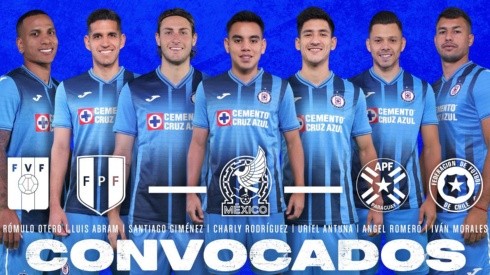 Cruz Azul tiene siete convocados para la Fecha FIFA.