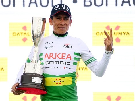 ¡Nairo Quintana ya se colocó como nuevo líder de la Vuelta a Cataluña!