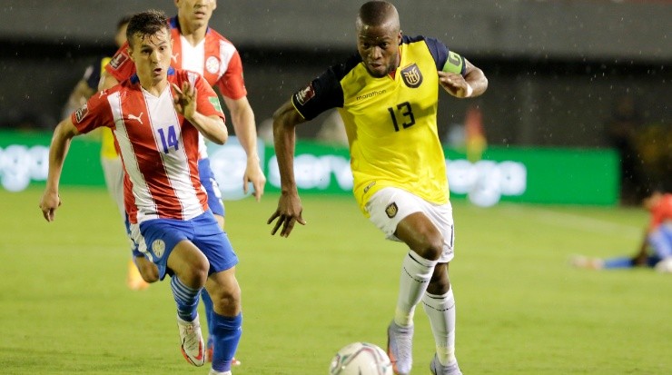 Enner Valencia is one of Ecuador&#039;s key players. (Christian Alvarenga/Getty Images)