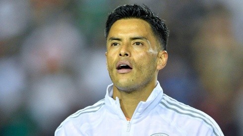 Alfredo Talavera con la ilusión de tapar en uno de los últimos partidos de la Selección de México en las Eliminatorias de la Concacaf.