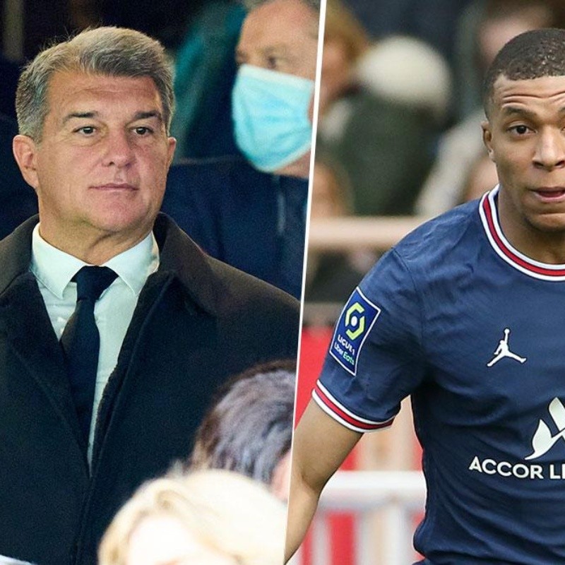 Joan Laporta rompió el silencio sobre el supuesto interés de Barcelona por Mbappé