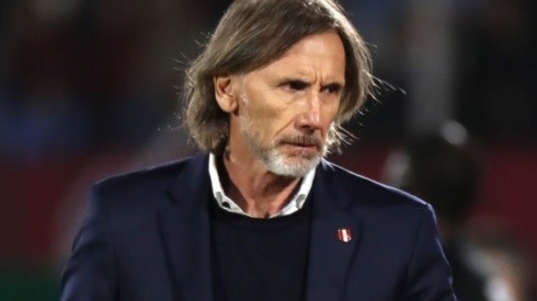 Head coach Gareca of Peru