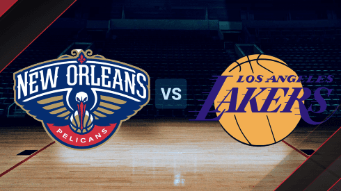 New Orleans Pelicans ante Los Angeles Lakers por la temporada regular de la NBA