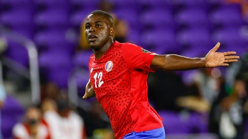 Joel Campbell, autor de un gol de Costa Rica.