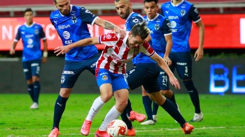 Chivas pudo contar en el partido reprogramado con sus nueve futbolistas frente a Monterrey