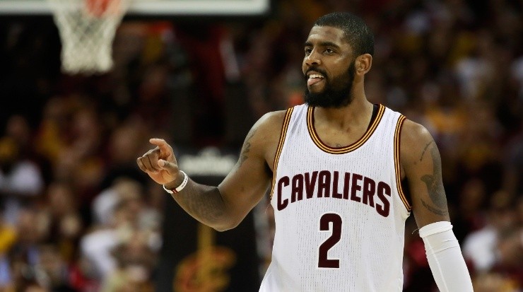 Kyrie Irving en los Cavaliers. (Gregory Shamus/Getty Images)