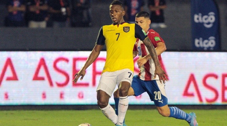 Pervis Estupiñan, Ecuador National Team. (Christian Alvarenga/Getty Images)