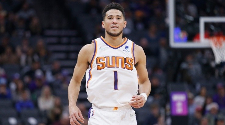 Devin Booker. (Lachlan Cunningham/Getty Images)