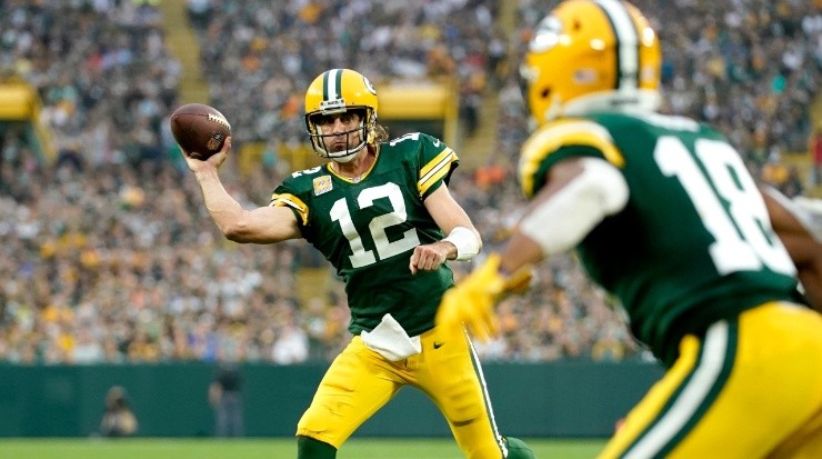 Aaron Rodgers, quarterback de Green Bay Packers (Foto: Getty Images)